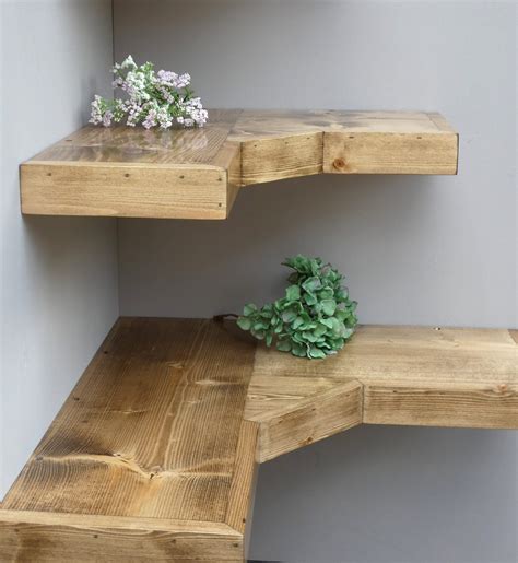 large corner shelf unit|corner shelving with wide shelves.